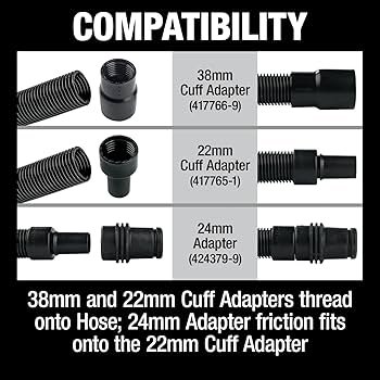 Smile♡ Makita Suction Hose 38 mm 2.5 mm ANTIST 195434 – 1 - Amazon.com
